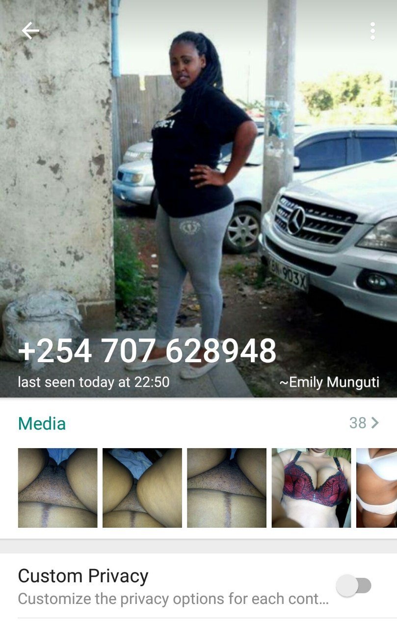 Married woman Emily from kenya nude was leaked by secret lover image